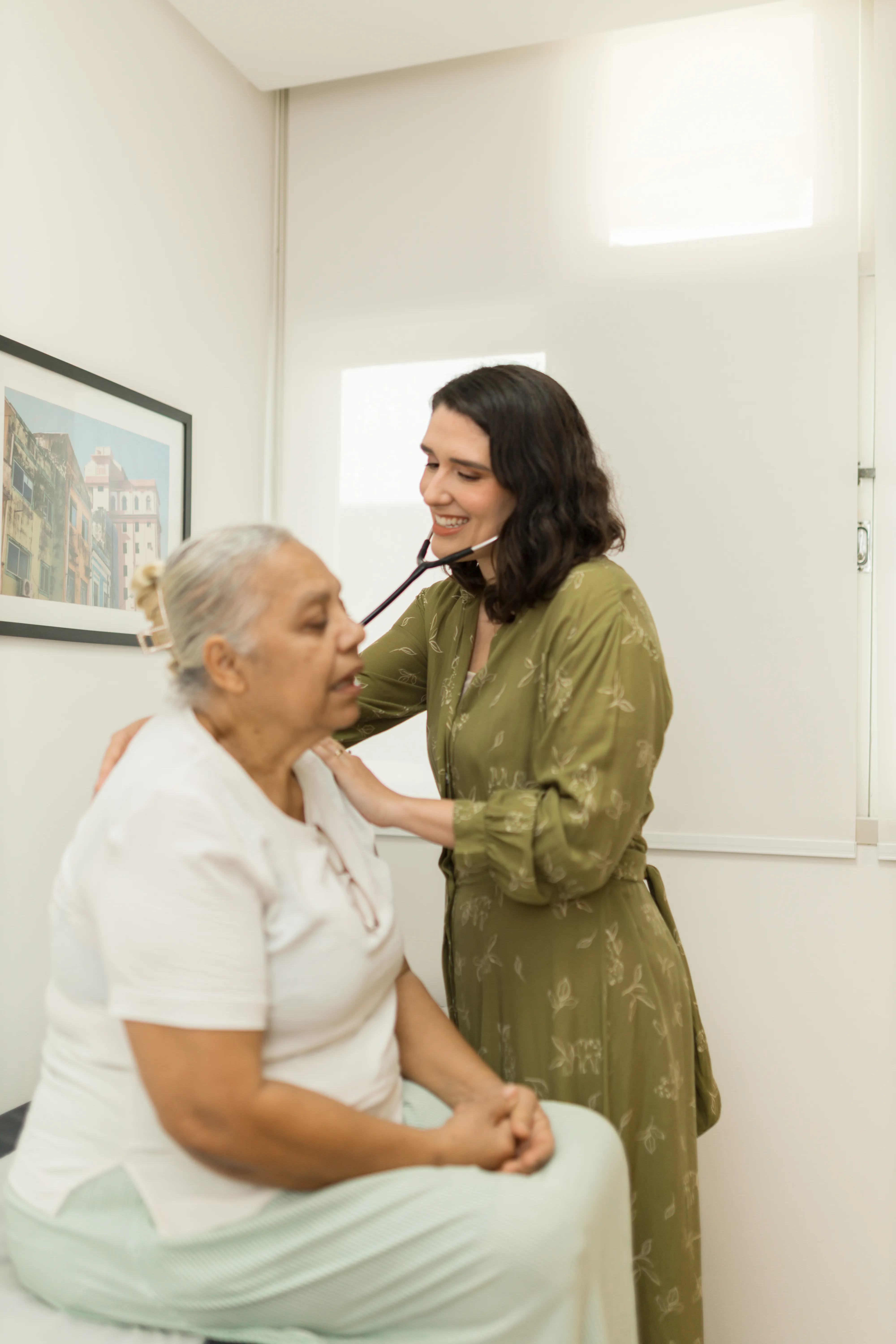Atendimento de Geriatria na Ínsula